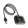 Hub USB Baseus Squareround 4in1 HUB USB3.0 - 4xUSB 1m Black